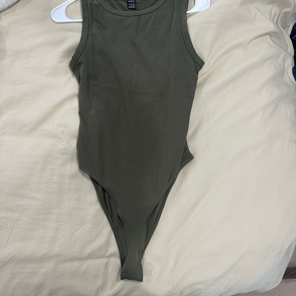 Green bodysuit